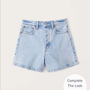 Abercrombie High Rise Dad Shorts